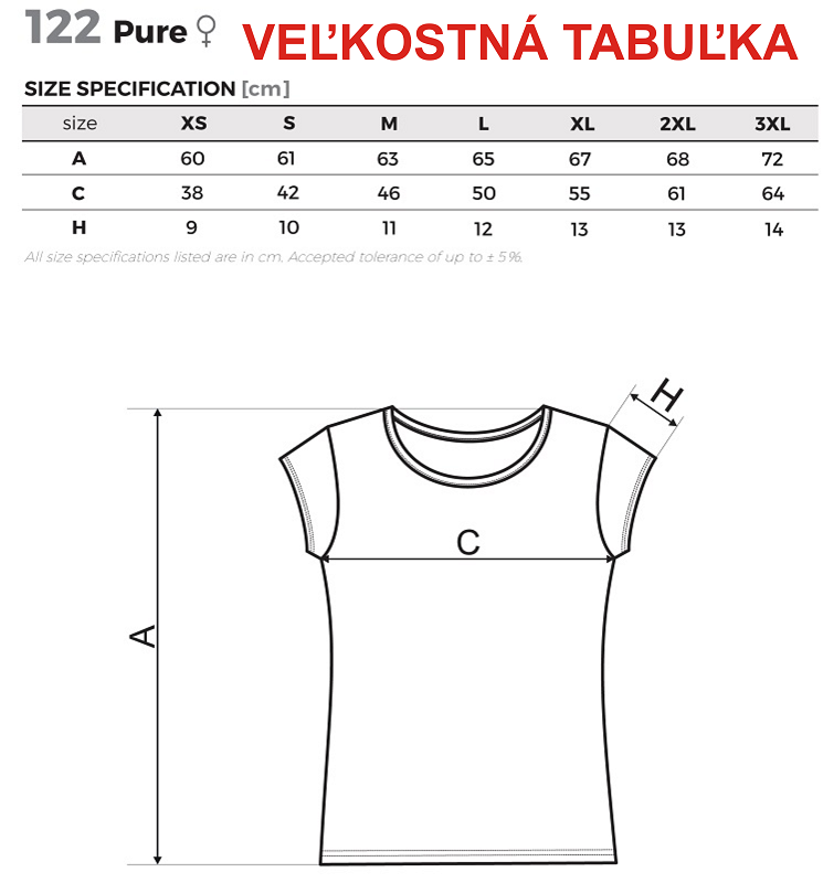 Dámske tričko Som v pohode