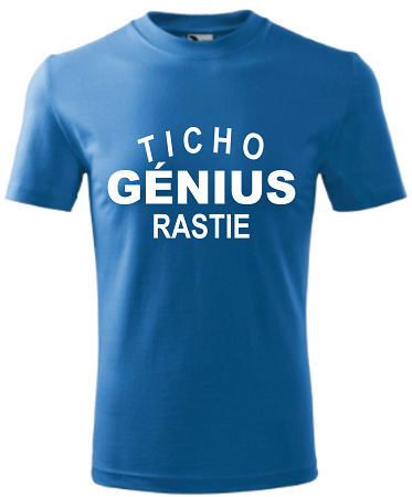 Detské tričko Génius modré