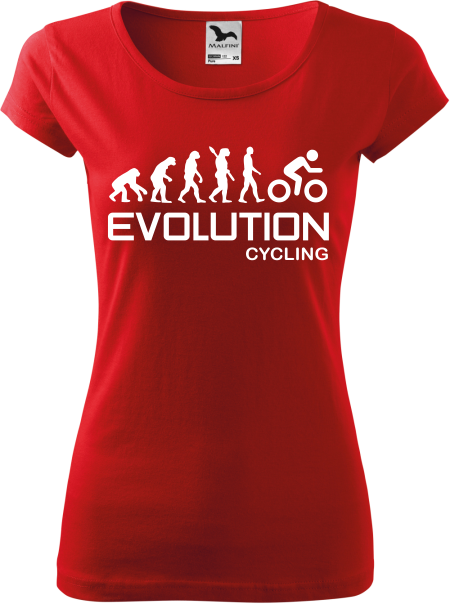 Dámske tričko Bicykel Evolution