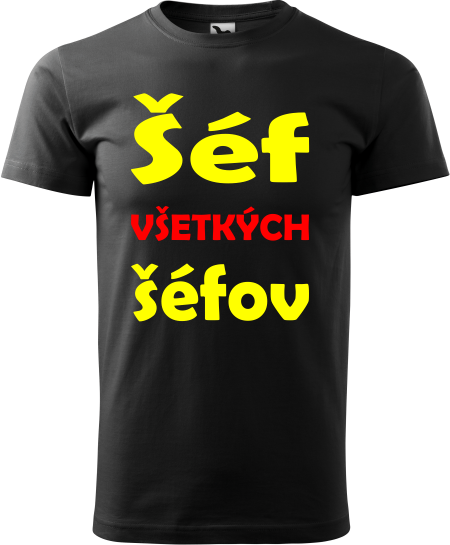 Pánske tričko Šéf šéfov