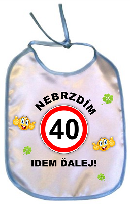 Podbradník k narodeninám 40 muž