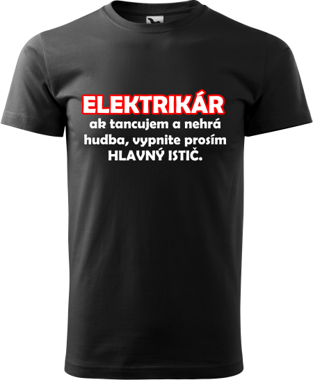 Pánske tričko Elektrikár