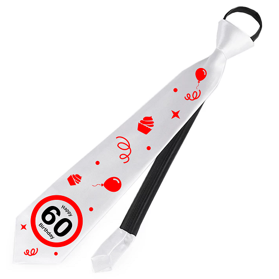 Kravata Happy k 60 narodeninám
