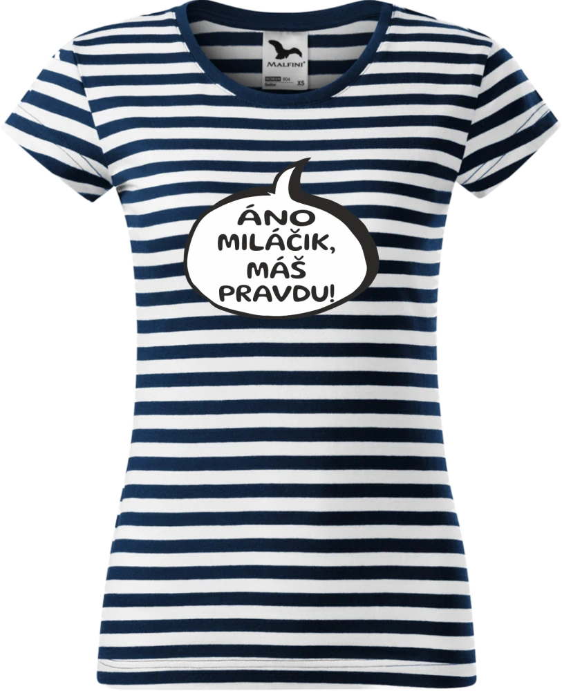 Dámske námornícke Áno miláčik