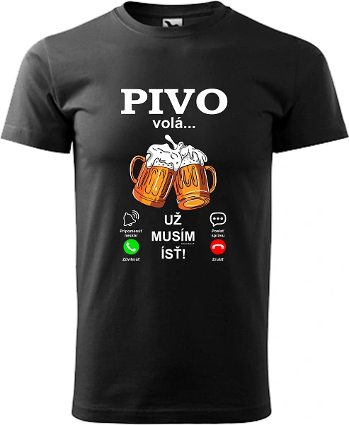 Pánske tričko Pivo volá