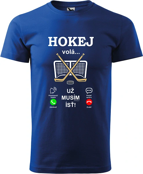 Pánske tričko Hokej volá