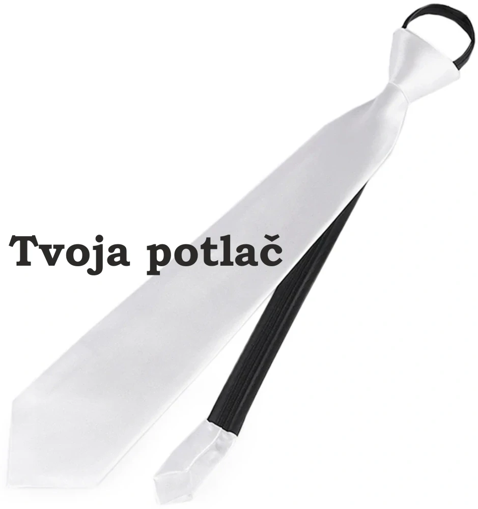VLASTNÁ potlač na kravatu