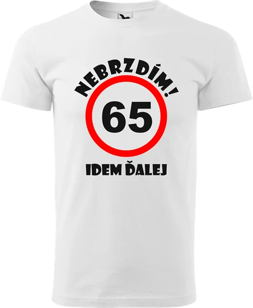 Pánske tričko Nebrzdím 65