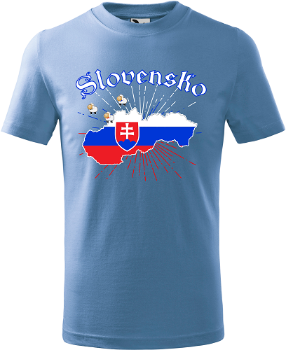 Detské tričko Slovensko ovečky