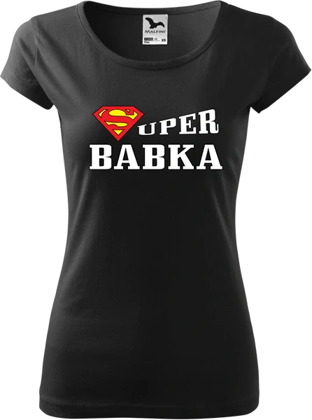 Dámske tričko Super babka