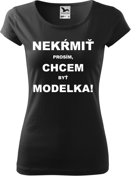 Dámske tričko Modelka