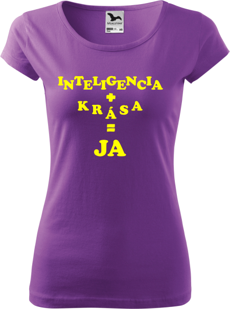 Dámske tričko Inteligencia