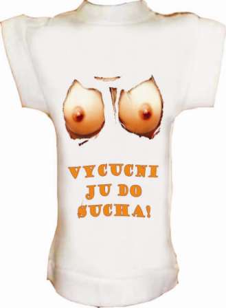 Tričko na fľašu VYCUCNI JU DO SUCHA