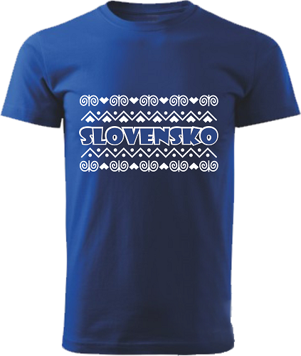 Pánske tričko Slovensko Čičmany