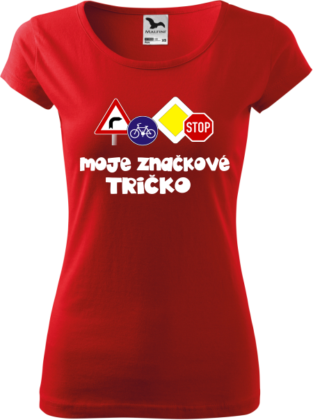 Dámske tričko Značkové