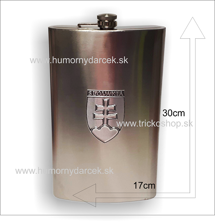 Nerezová fľaška maxi 1,9l.