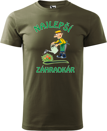 Pánske tričko Najlepší záhradkár