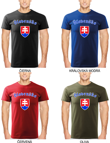 Pánske tričko Slovensko znak