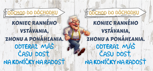 Hrnček Odchod do dôchodku muž