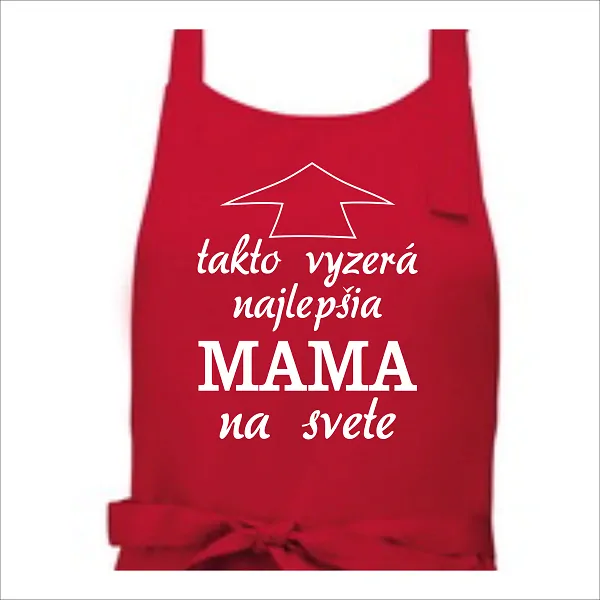 Zástera dlhá Takto vyzerá mama