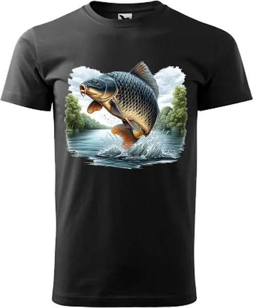 Pánske tričko Kapor výskok z vody2