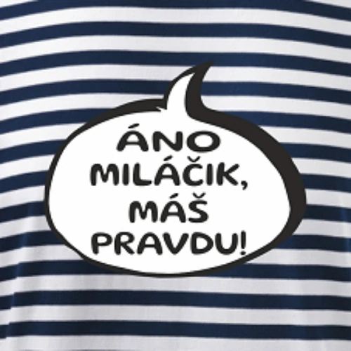 Dámske námornícke Áno miláčik