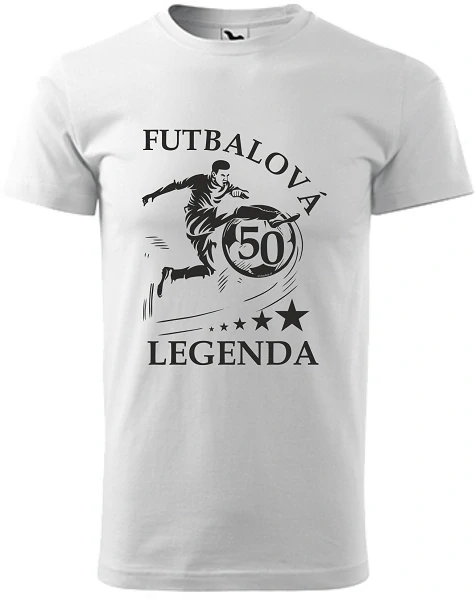 Pánske tričko Futbalová legenda 50r.