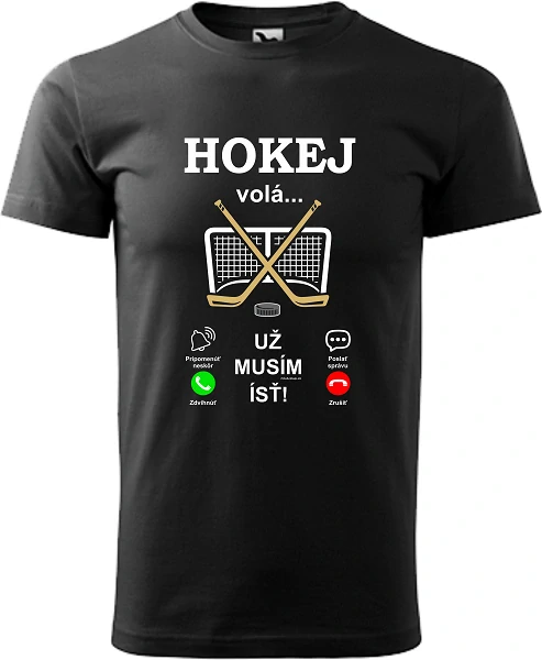Pánske tričko Hokej volá