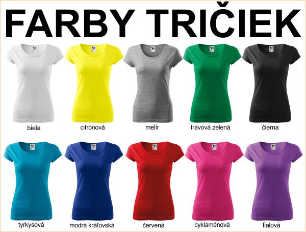 Dámske tričko Som to najlepšie