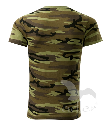 Tričko Camouflage zelená