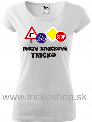 Dámske tričko Značkové