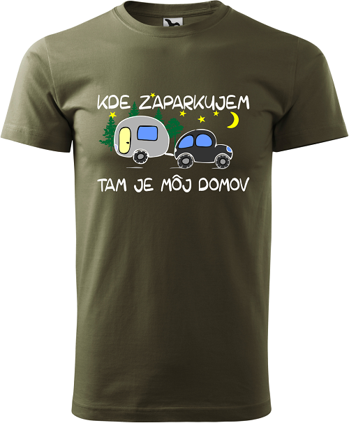 Pánske tričko Auto Kemping