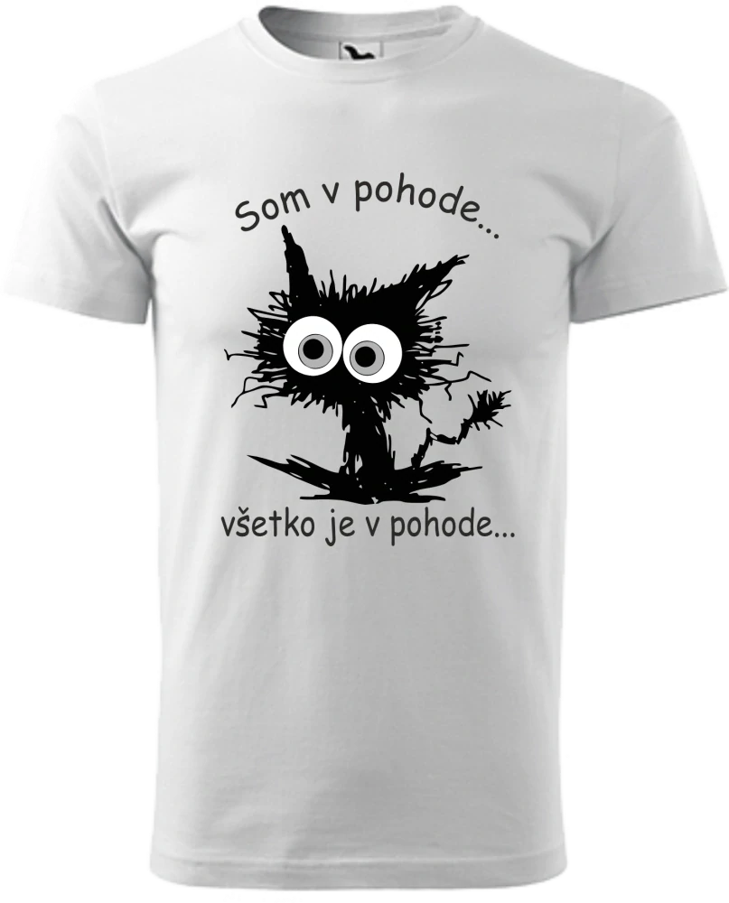  Pánske tričko Som v pohode stres