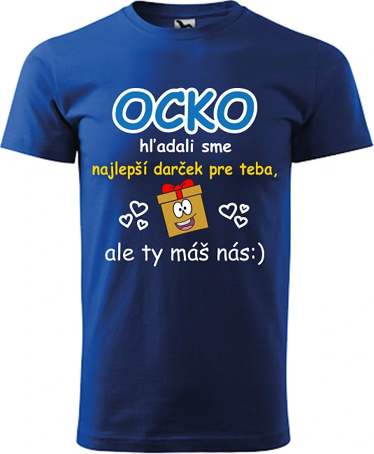 Pánske tričko Ocko, najlepší darček