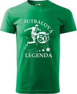 Pánske tričko Futbalová legenda 50r.