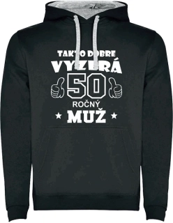 Pánska mikina Takto vyzerá 50 ročný