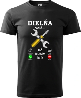 Pánske tričko Dielňa volá
