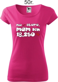 Dámske tričko Tisíce dní 50r.