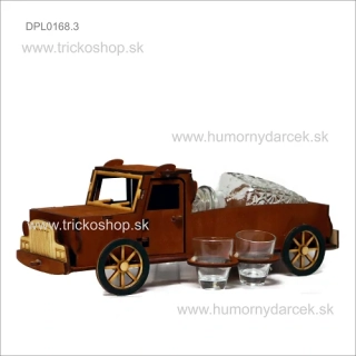 Drevené nákladné auto