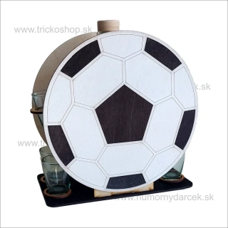 Futbalová lopta drevo