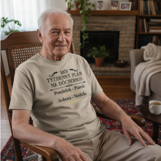 Pánske tričko Plán dôchodcu