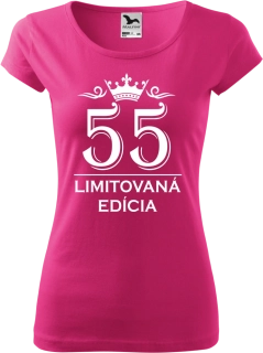 Dámske tričko Limitovaná edícia 55 