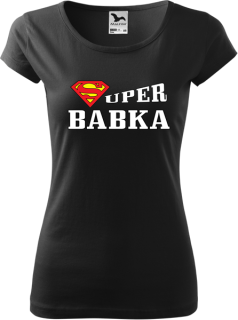 Dámske tričko Super babka