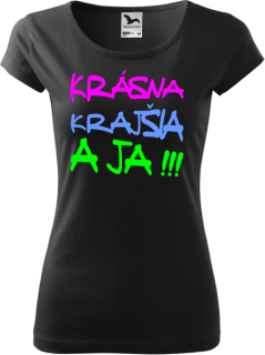 Dámske tričko Krásna krajšia