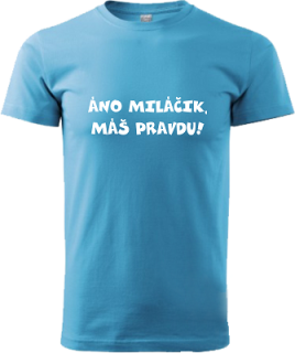 Pánske tričko Áno miláčik...
