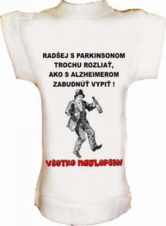 Tričko na fľašu PARKINSON