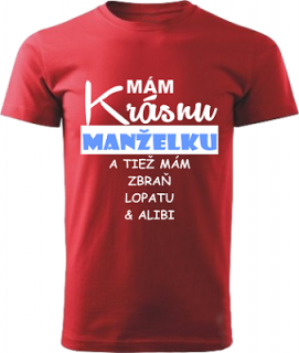 Pánske tričko Mám krásnu manželku